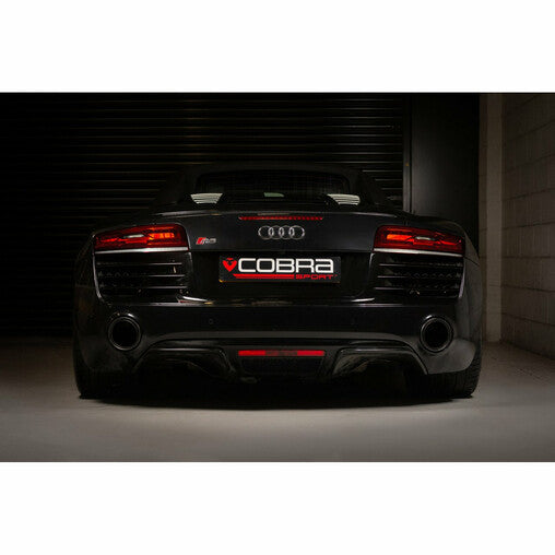 Cobra Sport Scarico Sportivo Cat Back con Valvola per Audi R8 V10 (13-15)