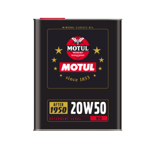 Motul Historique Olio Motore - 20W50 (2L)