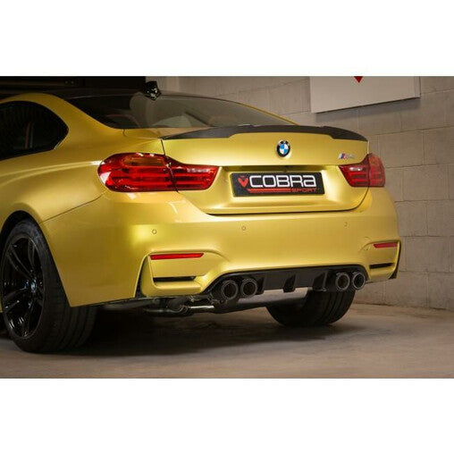 Cobra Sport Valved Primary Cat Back per BMW M4 F82