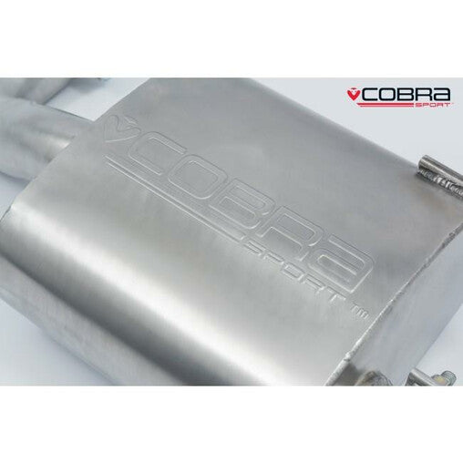 Cobra Sport Scarico Sportivo Cat Back per Ford Mustang GT V8 5.0L (2015-18)