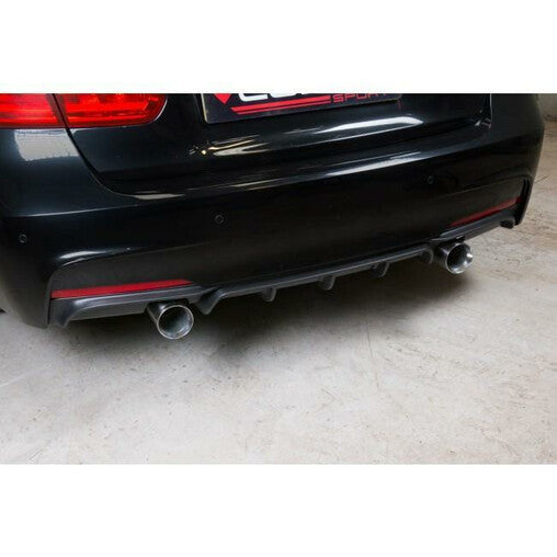 Cobra Sport "340i Style" Scarico Sportivo con Silenziatore per BMW 320d Sedan Serie 3 F30 & Touring F31 (12-18)