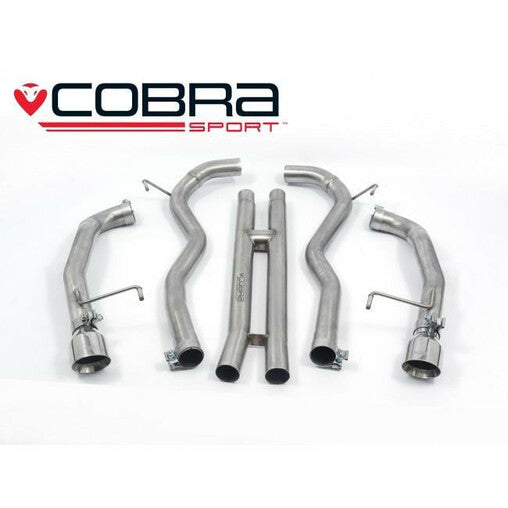 Cobra Sport "Venom Box Delete" Scarico Sportivo Cat Back per Ford Mustang GT V8 5.0L (2015-18)