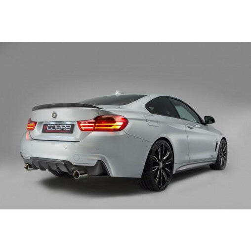 Cobra Sport "440i Style" Scarico Sportivo con Silenziatore per BMW 420d Coupe Serie 4 F32 & Convertible F33 (13-20)