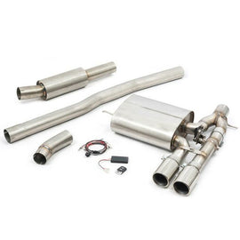 Cobra Sport Scarico Sportivo Cat Back con Valvola per Mini John Cooper Works GP3 F56 (14-18)