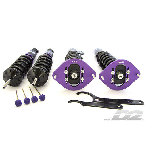 Assetto Regolabile D2 Street Coilover per VW Golf 1 (74-85)