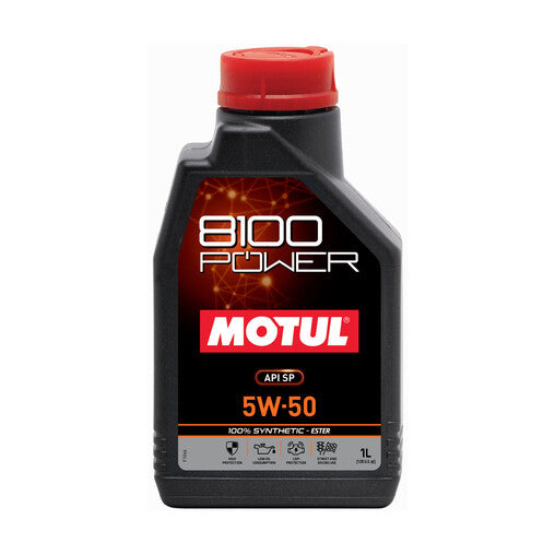 Motul 8100 Power 5W50 Olio Motore (1L)