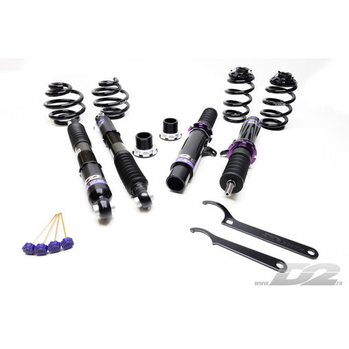 Assetto Regolabile D2 Street Coilover per Audi S3 8L (99-03)
