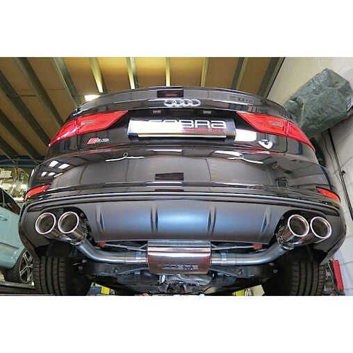 Cobra Sport Scarico Sportivo Cat Back per Audi S3 8V Sedan (12-20)