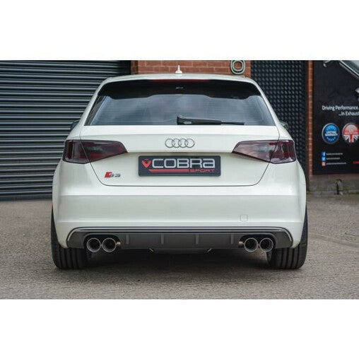 Cobra Sport Scarico Sportivo Cat Back per Audi S3 8V Sportback (12-20)