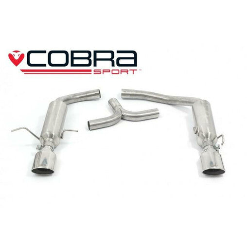 Cobra Sport "350 Style" Scarico Sportivo per Mercedes C200, 220 & 250 Diesel W204 (07-14)