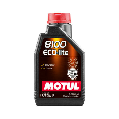 Motul 8100 Eco-Lite 0W16 Olio Motore (Honda, Toyota, Lexus, Suzuki...) 1L