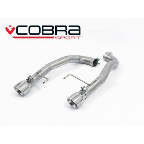 Cobra Sport Finali di Scarico per Ford Mustang GT V8 5.0L (15-18)