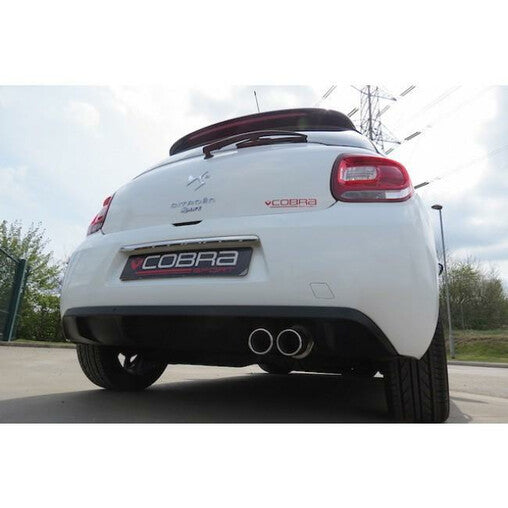 Cobra Sport Scarico Sportivo Cat Back per Citroen DS3 1.6L THP