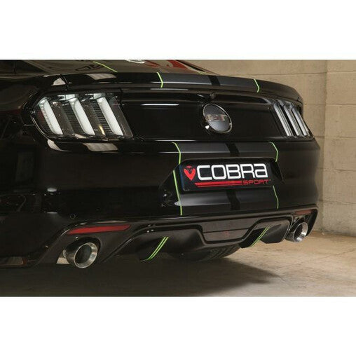 Cobra Sport Finali di Scarico per Ford Mustang GT V8 5.0L (15-18)