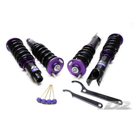 Assetto Regolabile D2 Street Coilover per Honda CRX ED / EE / EF (89-91)