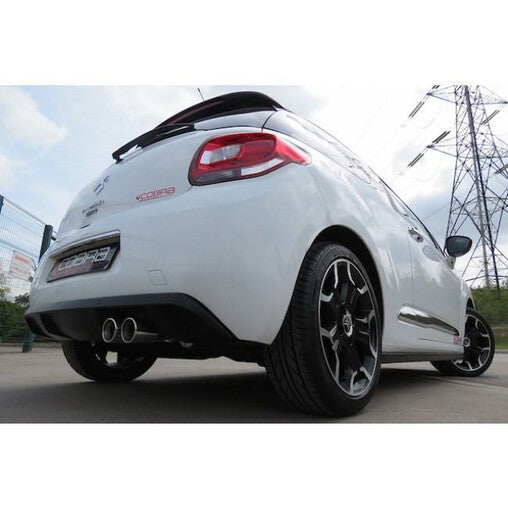 Cobra Sport Scarico Sportivo Cat Back per Citroen DS3 1.6L THP