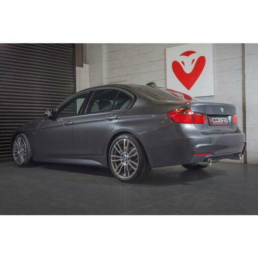 Cobra Sport "340i Style" Scarico Sportivo con Silenziatore per BMW 330d Sedan Serie 3 F30 LCI (15-18)