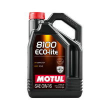 Load image into Gallery viewer, Motul 8100 Eco-Lite 0W16 Olio Motore (Honda, Toyota, Lexus, Suzuki...) 5L