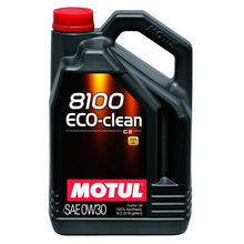 Carica l&#39;immagine nel visualizzatore di Gallery, Motul 8100 Eco Clean C2 0W30 Olio Motore (Ford, Fiat &amp; FAP Honda, Toyota, Subaru, Suzuki) 5L