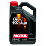 Motul 8100 Eco Clean C2 0W30 Olio Motore (Ford, Fiat & FAP Honda, Toyota, Subaru, Suzuki) 5L