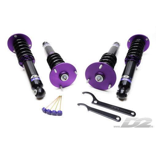 Assetto Regolabile D2 Street Coilover per Toyota Supra MK3 (87-92)