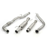 Cobra Sport Scarico Sportivo Completo per Opel Corsa D 1.6L SRI (10-14)