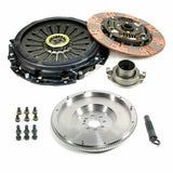 DKM Stage 3 Kit Frizione Doppio Disco Sportiva Rinforzata + Volano per Mini Cooper S R53, incl. JCW (02-08)