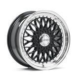 Cerchio in Lega LENSO BSX 17x7.5 ET35 5x120 GLOSS BLACK & POLISHED