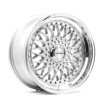 Load image into Gallery viewer, Cerchio in Lega LENSO BSX 17x8.5 ET25 5x100 GLOSS SILVER &amp; POLISHED