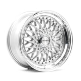 Cerchio in Lega LENSO BSX 16x9 ET20 5x98 GLOSS SILVER & POLISHED