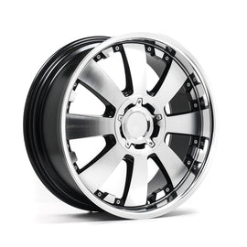 Cerchio in Lega LENSO CONCERTO 18x8.5 ET35 5x110 GLOSS BLACK & POLISHED