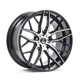 Cerchio in Lega LENSO CQA 19x9.5 ET40 5x112 GLOSS BLACK & POLISHED