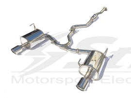 LMitsubishi Lancer Evorg 2015- exhaust Cat-back (scarico centrale + Terminale) Q300