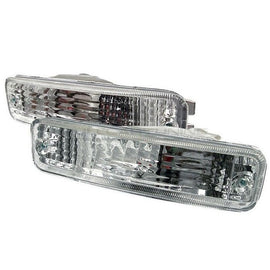 Sonar Frecce Anteriori Interno Chrome Lente Trasparente Honda Civic ED EE,CRX ED EE,Shuttle EE Pre Facelift