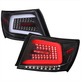 Fanali Posteriori LED Interno Nero in Plastica ABS Subaru Impreza GE GV