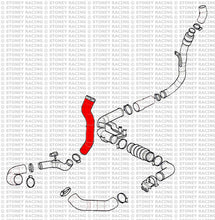 Carica l&#39;immagine nel visualizzatore di Gallery, Ford Mondeo MK3 2.0/2.2 TDCi Kit tubi silicone EGR