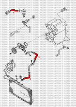Carica l&#39;immagine nel visualizzatore di Gallery, Mazda Mx5 MK1 NA 1.8 Kit tubi silicone radiatore