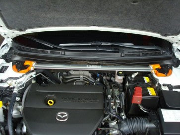 Mazda 6 08/- ( all ) Barra Duomi Anteriore alu. Polished - em-power.it
