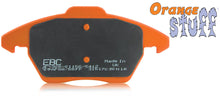 Carica l&#39;immagine nel visualizzatore di Gallery, Pastiglie Freni EBC Arancioni Anteriore PORSCHE Boxster (986) 2.5 Cv 204 dal 1997 al 1999 Pinza Brembo Diametro disco 298mm