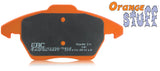 Pastiglie Freni EBC Arancioni Anteriore MERCEDES-BENZ Classe C (W202) C43 AMG  Cv 310 dal 1997 al 2000 Pinza ATE Diametro disco 334mm