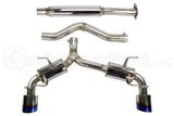 MXP Scarico Comp RS Cat Back Blue Burnt Tips Subaru BRZ 2012+ / Toyota GT86 2012+
