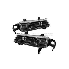 Sonar Fari Anteriori Angel Eyes Interno Nero Honda Prelude BB