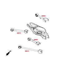 Carica l&#39;immagine nel visualizzatore di Gallery, TRAILING ARM Posteriore (Plastica Rinforza) 2 Pezzi/SET - TESLA MODEL 3 17+