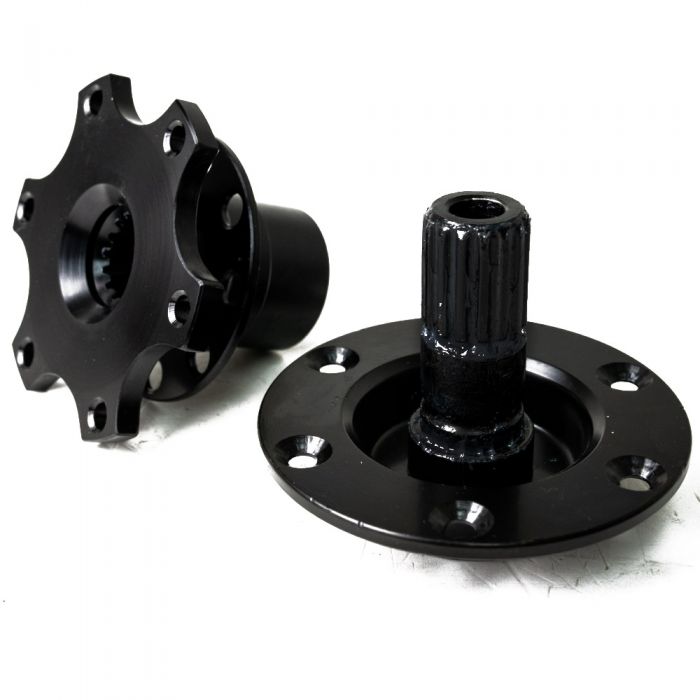 Driftworks Spline Quick Release Steering Spacer - Black