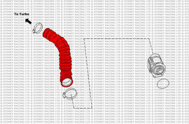Nissan Skyline R33 GTS-T Kit tubi silicone Air intake