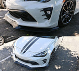Lip Anteriore IKON V4 Style per GT86 My17+ in ABS + Kit montaggio