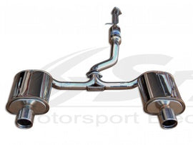 Honda S2000 AP1 99/- Cat back system (centrale + terminale) Q300tl - em-power.it