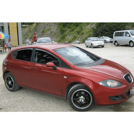 Frangivento Anteriore e Posteriore 5 Porte Smoke Plastica Sedile Leon 1P