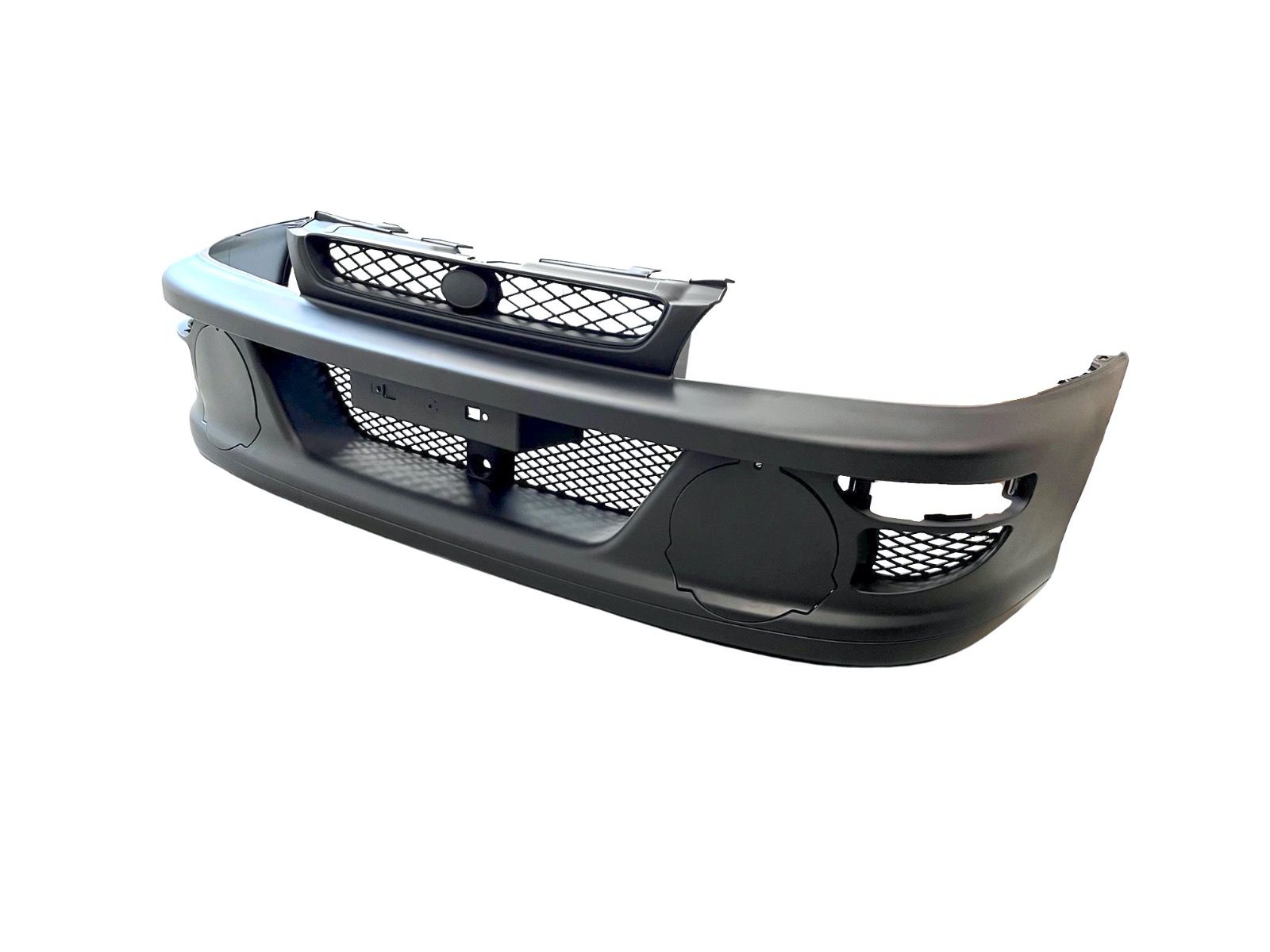 Paraurti Anteriore In Alluminio Con Luce LED Per Tamiya CW-01 (telaio ORV, Lunch Box) – Nero 1:10