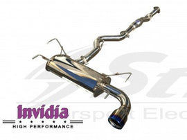 Subaru Impreza WRX GR 08/- ( STI exhaust Cat-back (scarico centrale + Terminale) Q300tl single exit )